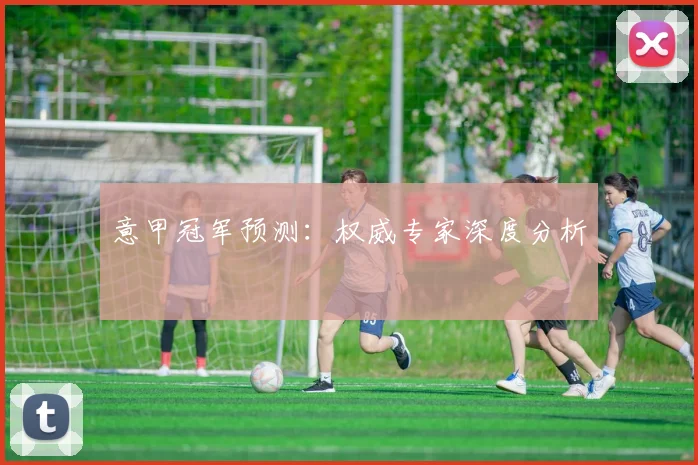 意甲冠军预测:权威专家深度分析